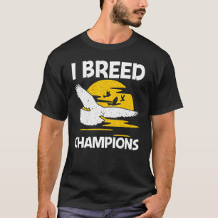 Camiseta Legal Corrida De Pombo Para Homens Homens Homens H