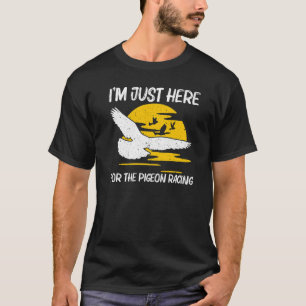 Camiseta Legal Corrida De Pombo Para Homens Homens Homens H