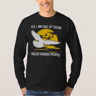 Camiseta Legal Corrida De Pombo Para Homens Homens Homens H