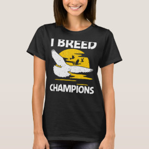 Camiseta Legal Corrida De Pombo Para Homens Homens Homens H