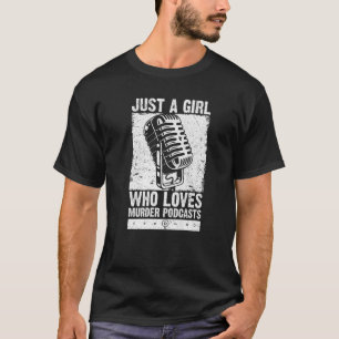 Camiseta Legal Crime Para Mulheres Meninas Podcast Assassin