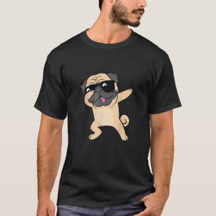 Camiseta Legal Dabbing Pug - Dança Engraçada
