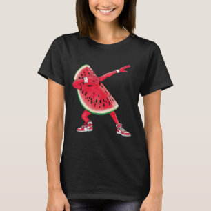 Camiseta Legal Dabbing Watermelon - Tomada de dança de Frut