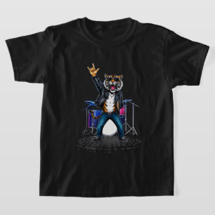 Camiseta Legal Dançarino Tiger Rock   Presente de Música An