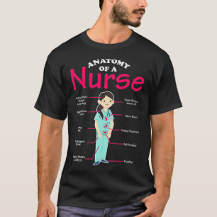 Camiseta LEGAL de Enfermeiro Formando da Anatomia de Enferm