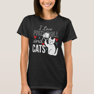 Camiseta Legal de Pickelball Eu Amo Pickleball e G