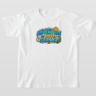 camiseta legal de verão para meninos