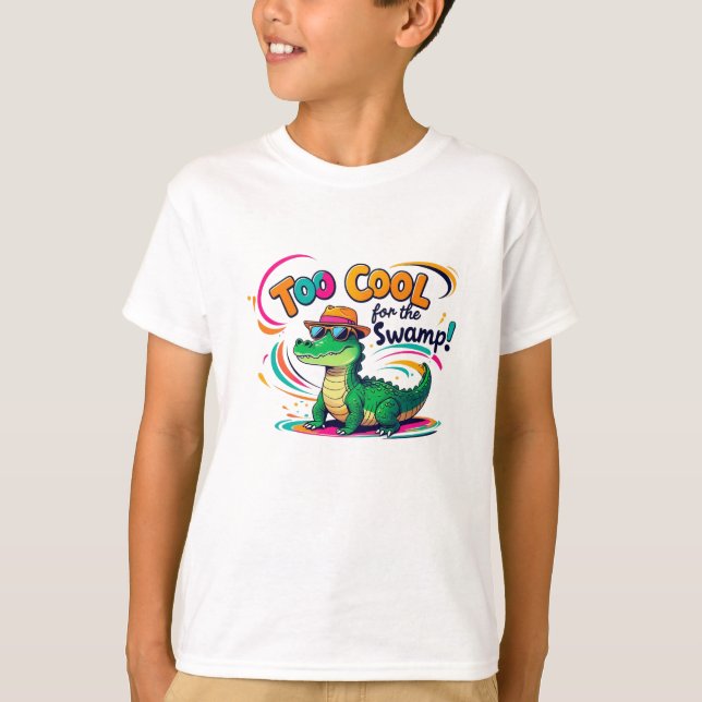 Camiseta Legal demais para o pântano (Frente)