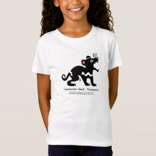 Camiseta Legal demônio da Tasmânia - Amante de os animais -