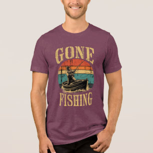 Camiseta Legal desaparecido pescando lindo moderno elegante