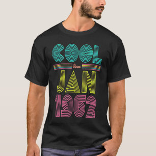 Camiseta Legal Desde Janeiro De 1962 61Festas de aniversári