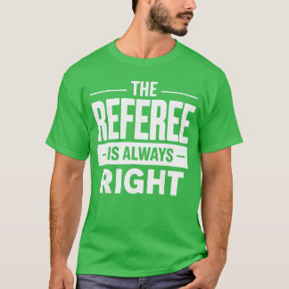 Camiseta Legal Desenho de Árbitro para Homens Mulheres Julg