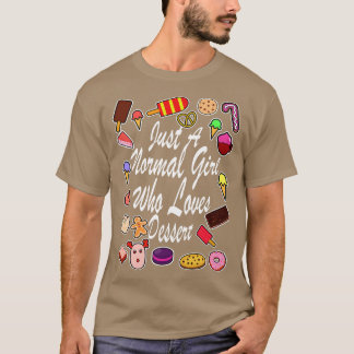 Camiseta Legal Design apenas uma garota normal que ama o de