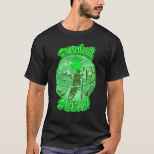 Camiseta Legal Design de bicicleta de montanha Down Hill pa