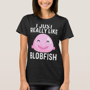 Camiseta Legal design de Blobfish fixe para homens e mulher