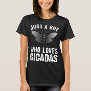 Camiseta Legal Design de Cicada para rapazes Meninos Inseto