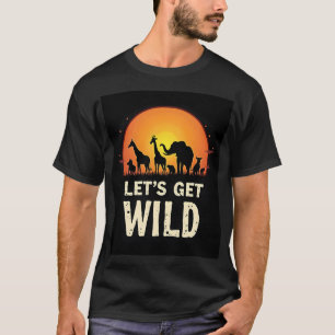 Camiseta Legal Designação de Safari Para Homens Mulheres Cr