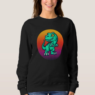 Camiseta Legal Dinossaur Rex Animal Bird no Sunset para Hom
