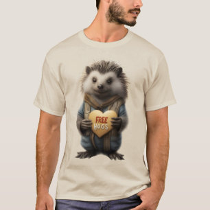 Camiseta Legal diversão e engraçadinhos abraços livres