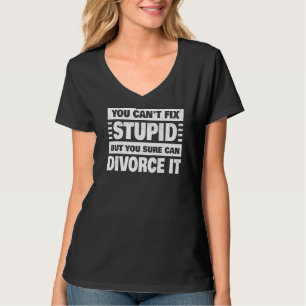 Camiseta Legal divórcio para homens mulheres recém-Casament