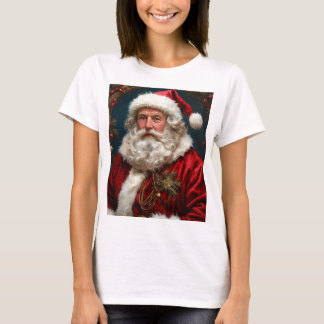 Camiseta legal do ano novo christmas santa claus