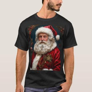 Camiseta legal do ano novo christmas santa claus