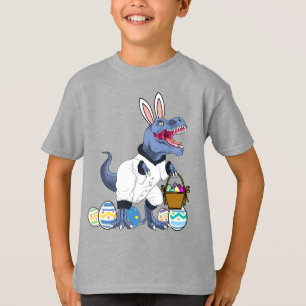 Camiseta Legal do T Rex Cesta de Páscoa Presente