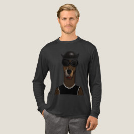 Camiseta legal doberman Biker Cachorro Longa