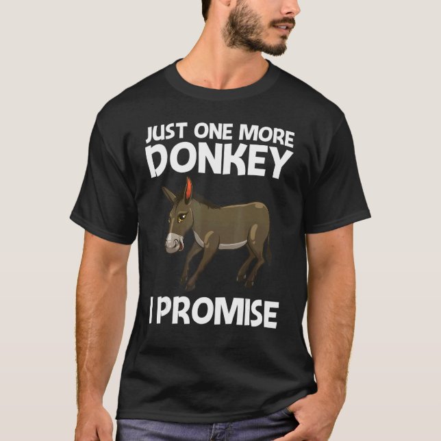 Camiseta Legal Donkey Para Homens Mule Donkey Safari Anim (Frente)