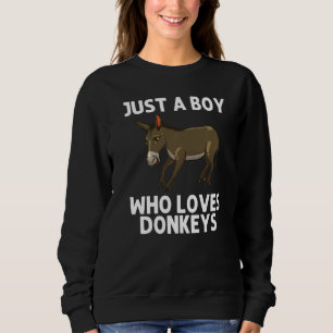 Camiseta Legal Donkey Para Meninos Mule Donkey Safari Anim