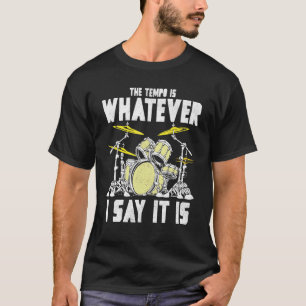 Camiseta Legal Drummer Graphic Men Women Drum Set Drumming