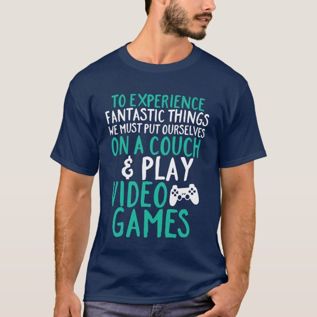 Camiseta legal e engraçada para Geeks e jogadores (Frente)