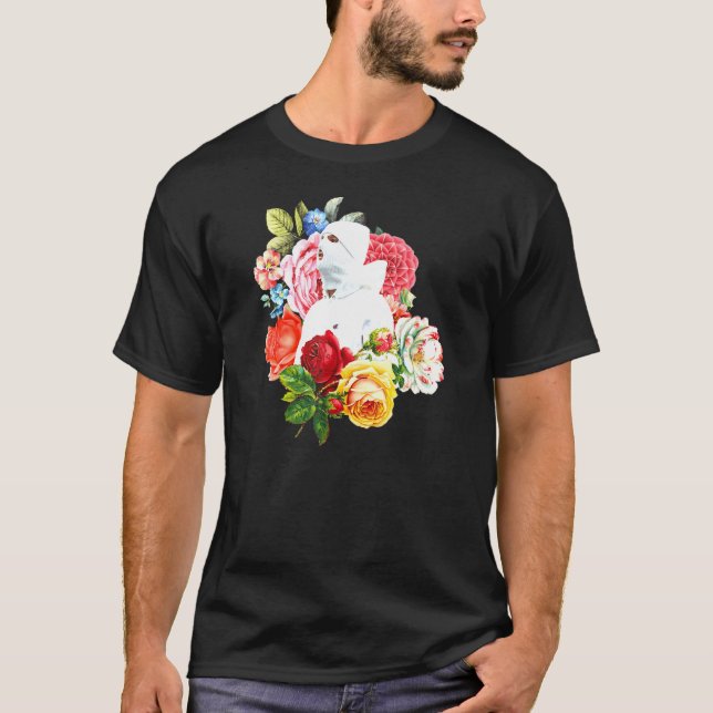 Camiseta Legal em Balaclava com flores (Frente)