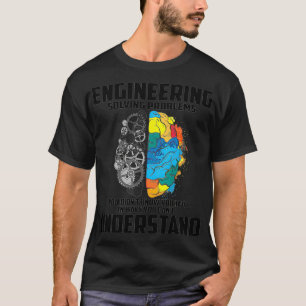 Camiseta Legal Engenheiro Engraçado Definição de Engenharia