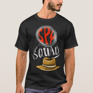 Camiseta Legal Esquadrão De Espião Crianças Engraçadas 