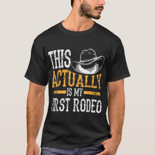 Camiseta Legal Este É Meu Primeiro Rodeio