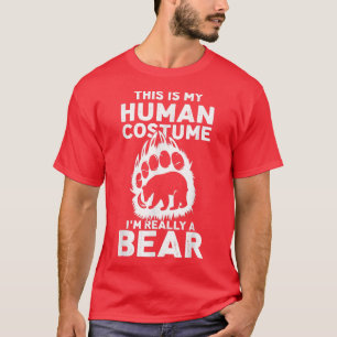 Camiseta Legal Este é o meu hábito humano Eu sou realmente