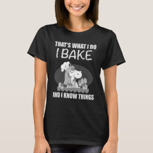 Camiseta Legal Eu Assar E Eu Sei Coisas Unicórnio Fazendo