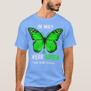 Camiseta Legal Eu Visto Verde Para Bumbum De Consciência Me
