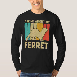 Camiseta Legal Ferret Para Homens