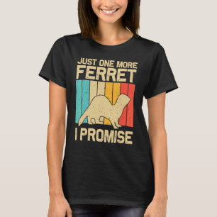 Camiseta Legal Ferret Para Homens Proprietárias De Ferretes