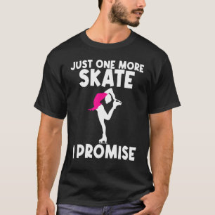 Camiseta Legal Figura Patinando Para A Figura Ice Skater Wo