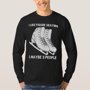 Camiseta Legal Figura Patinando Para Homens Mulheres Gritan