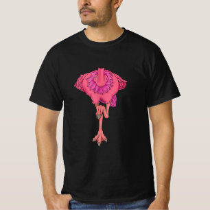 Camiseta Legal Flamingo Halloween Figurume Engraçado