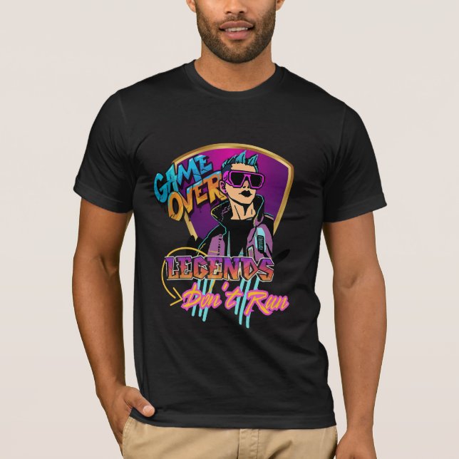 Camiseta legal garota cômica (Frente)
