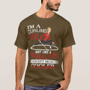 Camiseta Legal Garota Desportiva de Gelo cita Presente 2