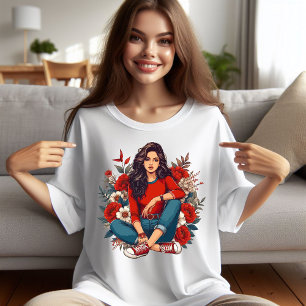 Camiseta Legal Garota Retro