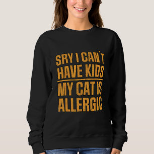 Camiseta Legal Gato Dizendo Que Não Tem Filhos