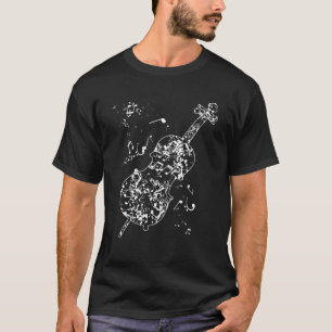 Camiseta Legal gráfico Jazz lança design do tocador de sopr