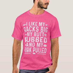 Camiseta Legal Grelha Para Homens Mulheres Pork Rub Smoking